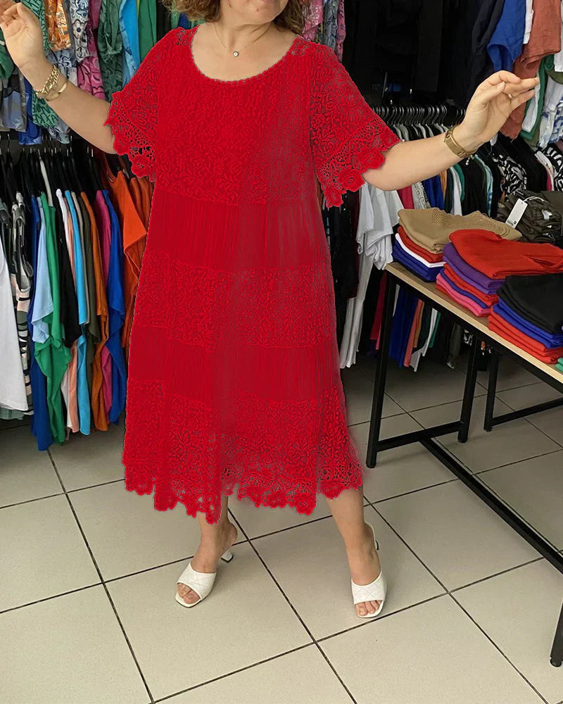 ALBA™ | Vestido Casual De Encaje