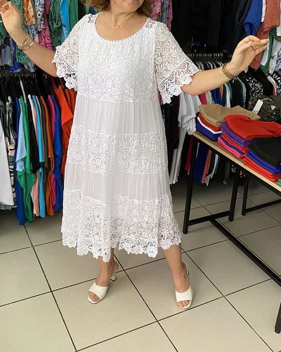 ALBA™ | Vestido Casual De Encaje