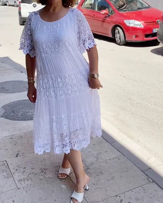 ALBA™ | Vestido Casual De Encaje