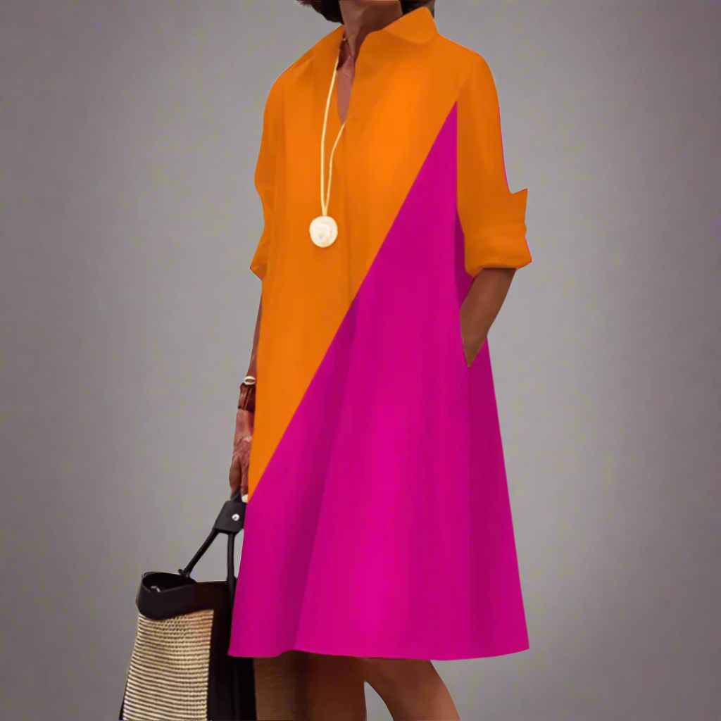 SANDRA™ | Vestido Polo Casual Y Elegante