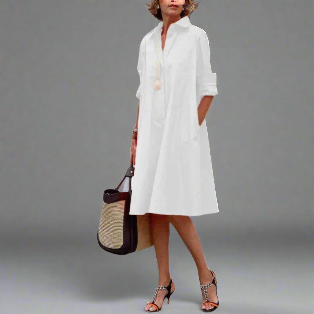 SANDRA™ | Vestido Polo Casual Y Elegante