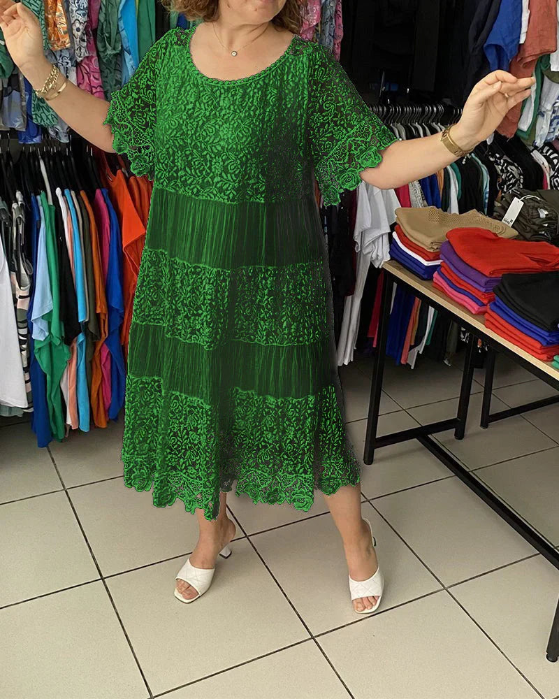 ALBA™ | Vestido Casual De Encaje