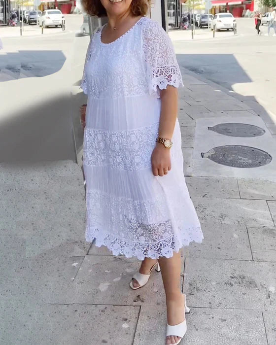 ALBA™ | Vestido Casual De Encaje