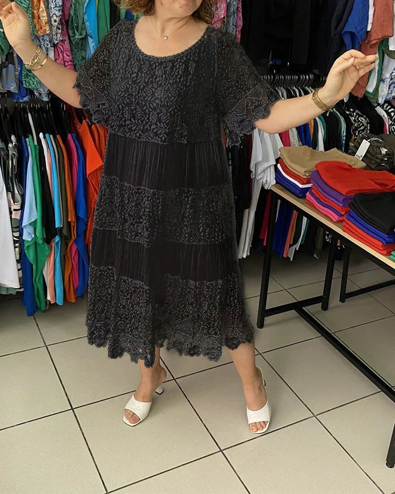 ALBA™ | Vestido Casual De Encaje