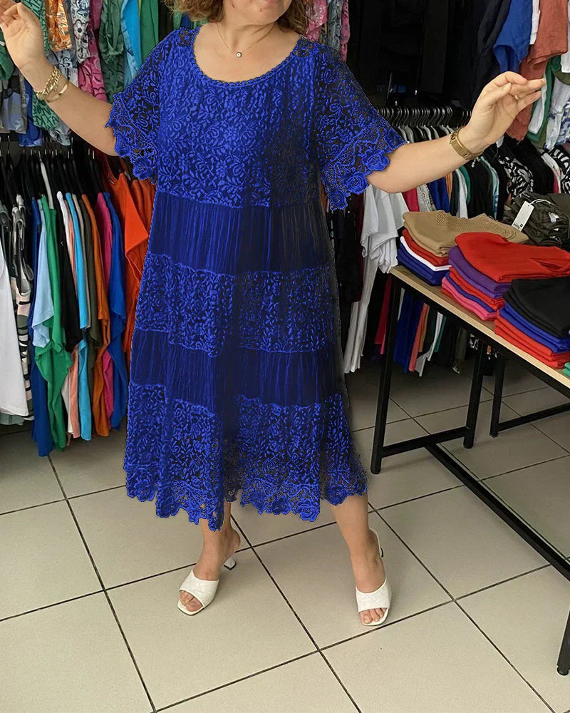 ALBA™ | Vestido Casual De Encaje