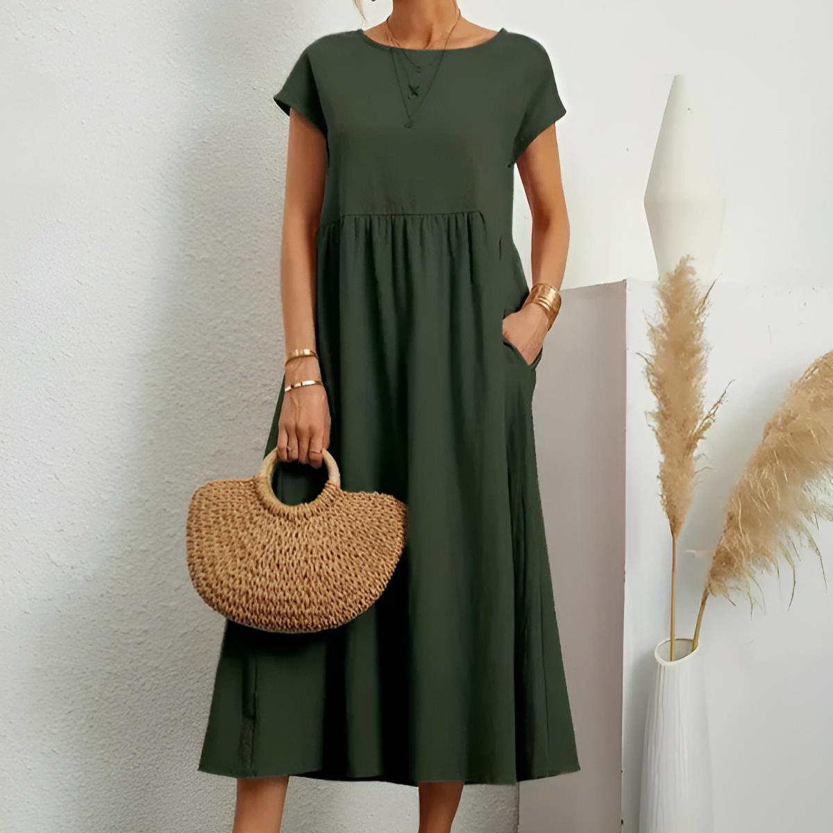 CATALINA™ | Vestido Midi Elegante