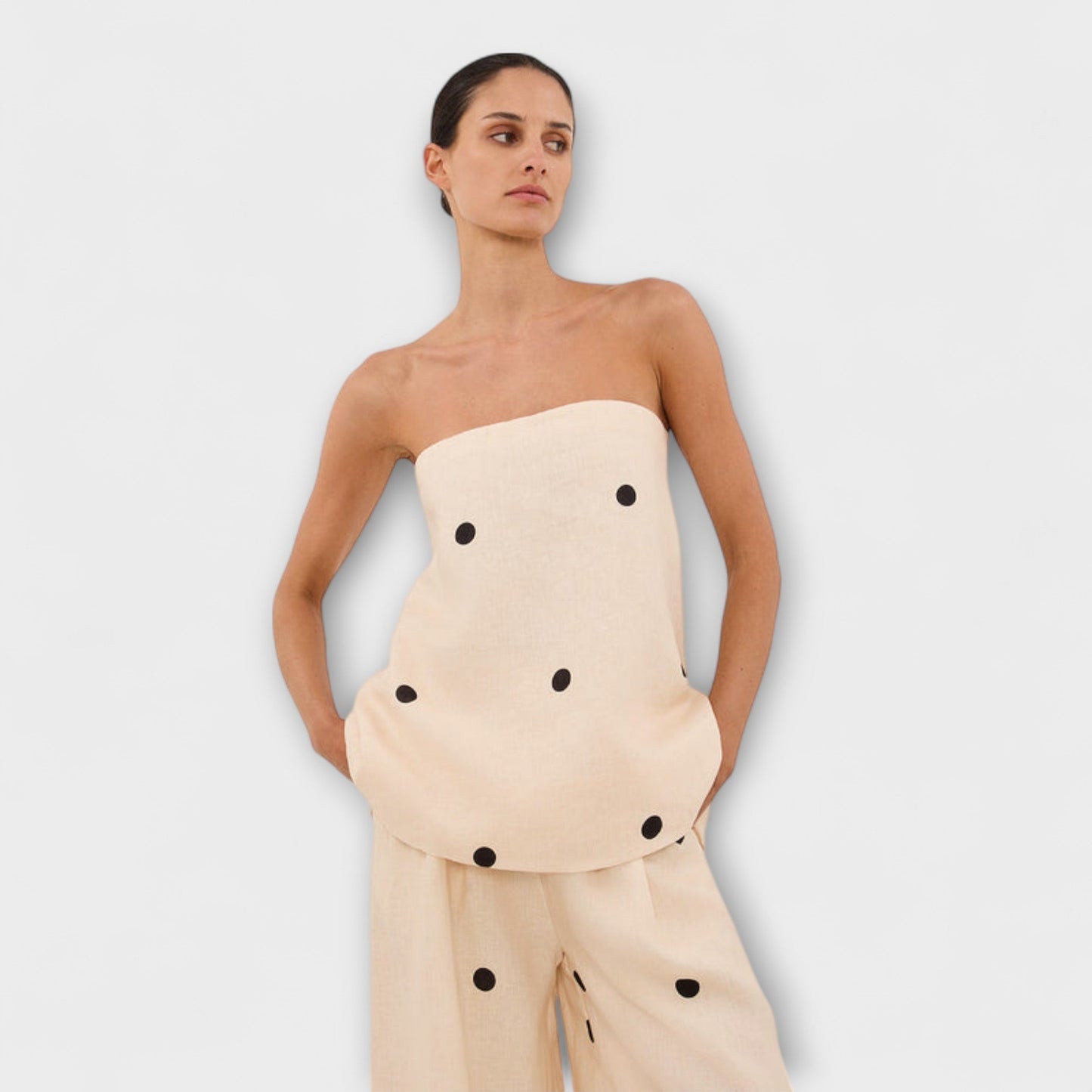 AITANA™ | Conjunto de Dos Piezas Con Lunares