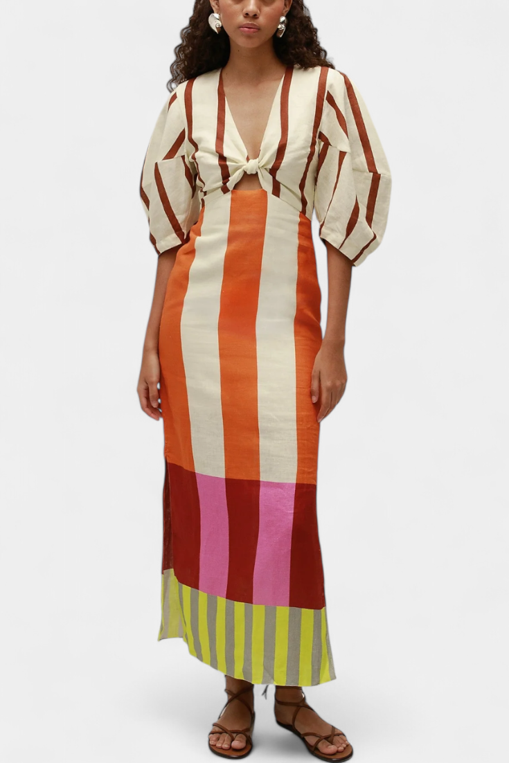 ALEJANDRA™ | Vestido Con Escote En V