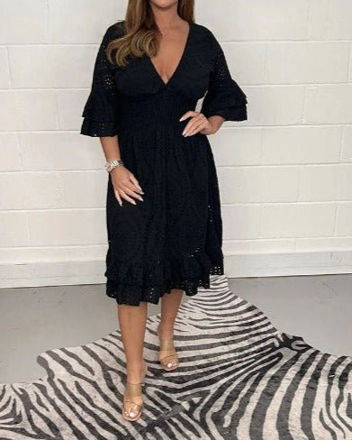 ALBA™ | Vestido Casual De Encaje