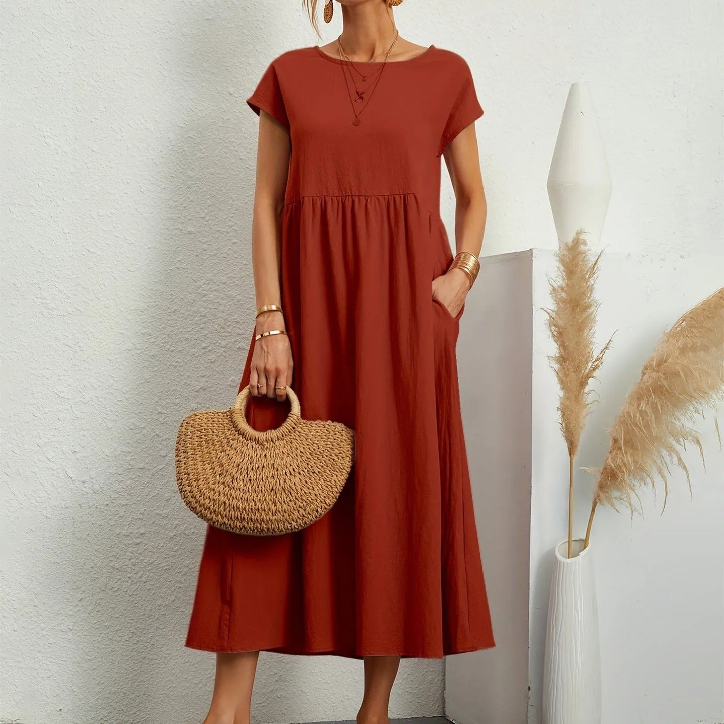 CATALINA™ | Vestido Midi Elegante