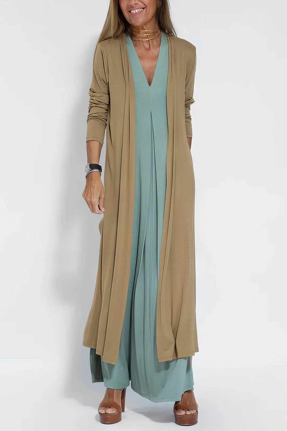 CLARA™ | Vestido Elegante + Cárdigan De Regalo
