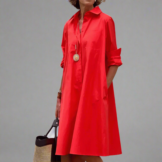 SANDRA™ | Vestido Polo Casual Y Elegante