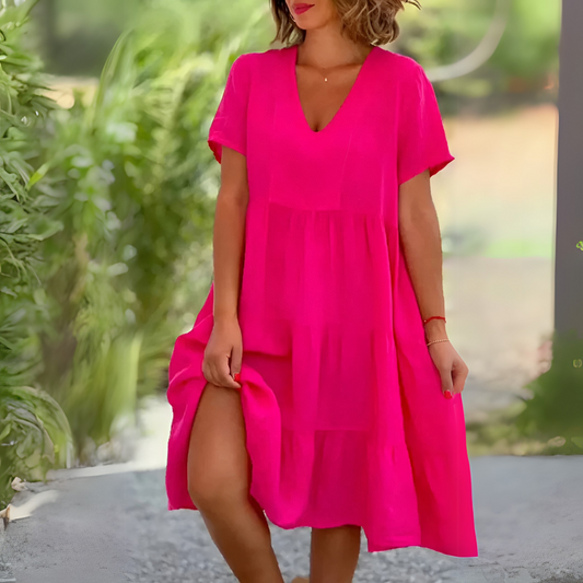 LUISA™ | Vestido Ligero Con Escote En V