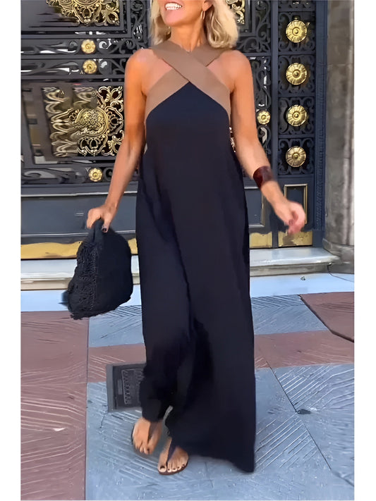 DALIA™  | Vestido Elegante Con Escote Cruzado
